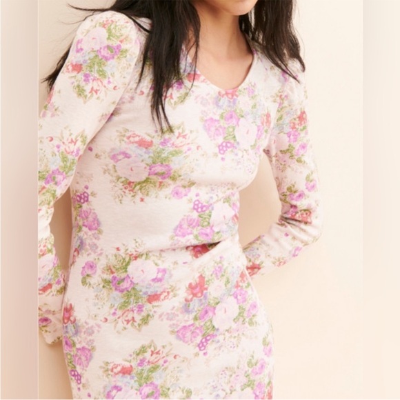 NWT LoveShackFancy Lisa Midi Dress - Picture 9 of 9